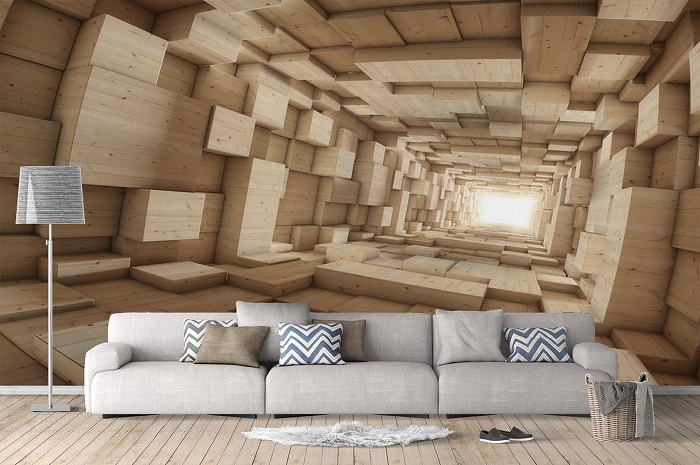 کاغذ دیواری طرح چوب - انواع کاربردی کاغذ دیواری طرح چوب