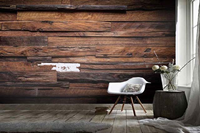 کاغذ دیواری طرح چوب - انواع کاربردی کاغذ دیواری طرح چوب