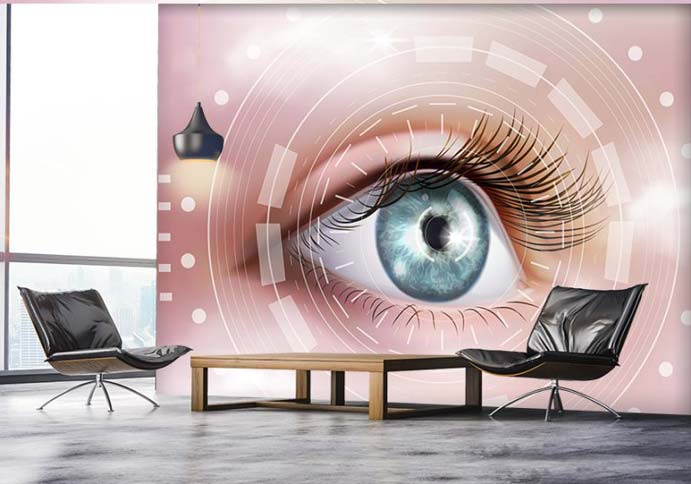 انتخاب بهترین طرح‌های پوستر دیواری چشم پزشکی